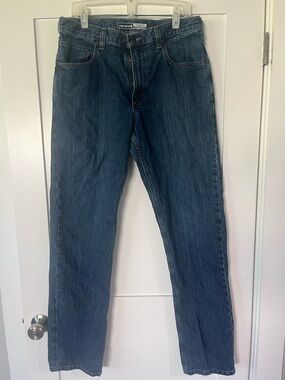 Carhartt Men's Indigo Relaxed-Fit Jeans 34x36